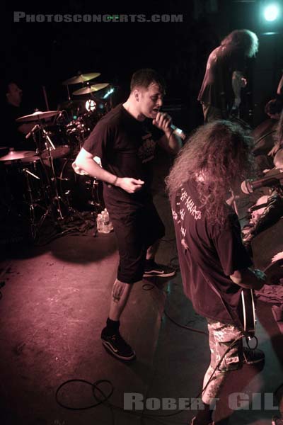 NAPALM DEATH - 2012-03-04 - PARIS - La Maroquinerie - Mark Andrew Greenway - Danny Herrera - Shane Thomas Embury - Mitchell Harris